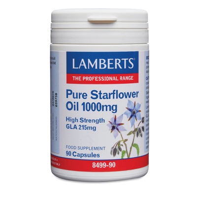 Lamberts Pure Starflower Oil 1000mg 90 caps